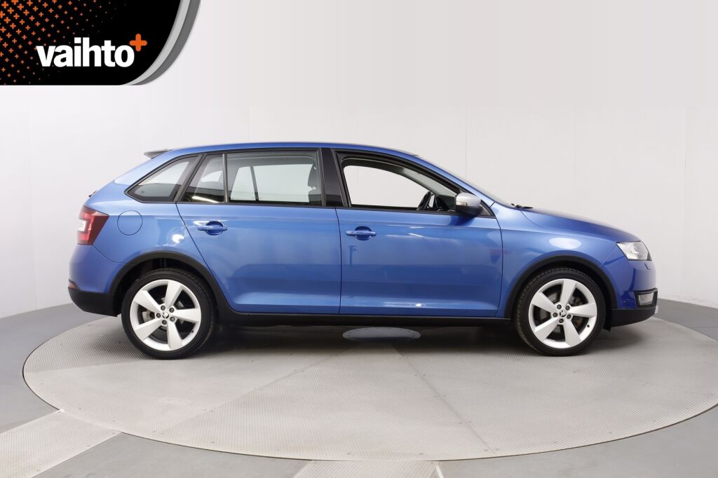 Skoda Rapid 2017 Spaceback 1,4 TSI ScoutLine DSG Autom. / Panorama / Suomiauto / Lohkolämmitin