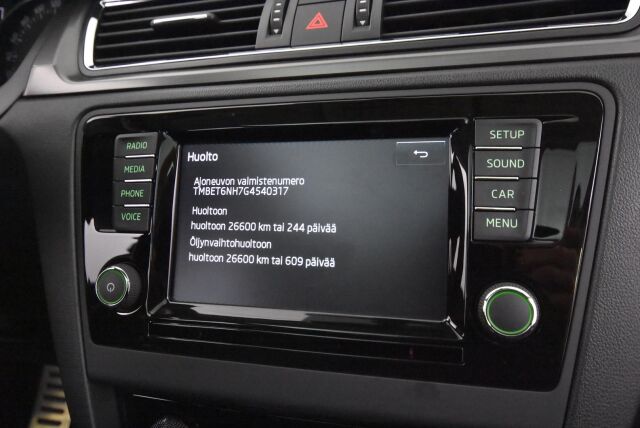 Skoda Rapid 2017 Spaceback 1,4 TSI ScoutLine DSG Autom. / Panorama / Suomiauto / Lohkolämmitin
