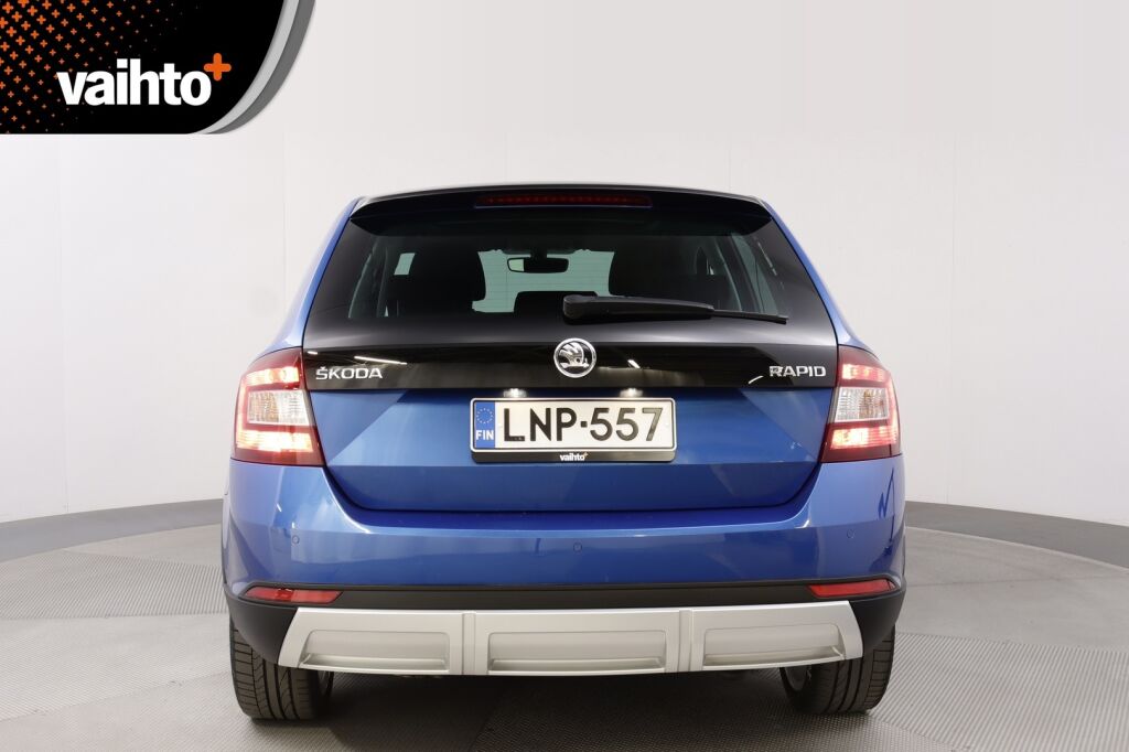 Skoda Rapid 2017 Spaceback 1,4 TSI ScoutLine DSG Autom. / Panorama / Suomiauto / Lohkolämmitin