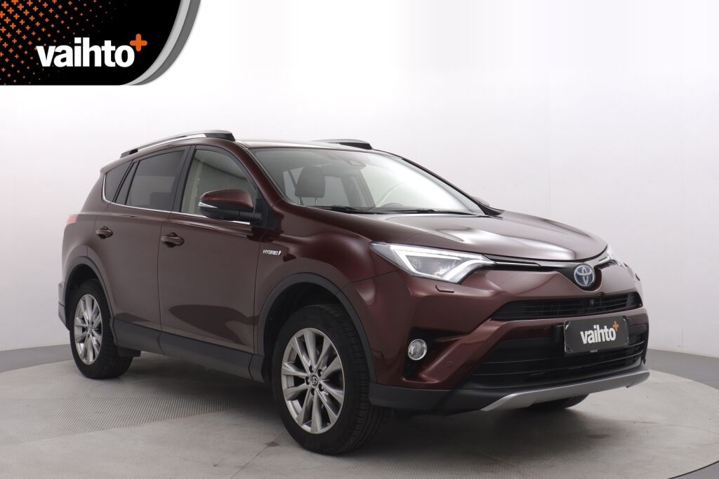 Toyota RAV4 2017 2,5 Hybrid AWD Premium Automaatti / 360 Kamera / Navi / Blis / Kessy / Koukku / Nahat