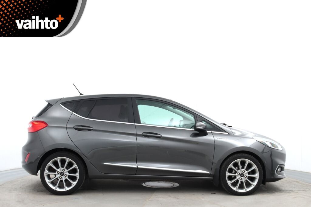 Ford Fiesta 2018 1,0 EcoBoost 100hv A6 Vignale 5-ovinen / P.Kamera / Lämm. ratti / AppleCarPlay / Keyless Go / Jakohihna vaihdettu