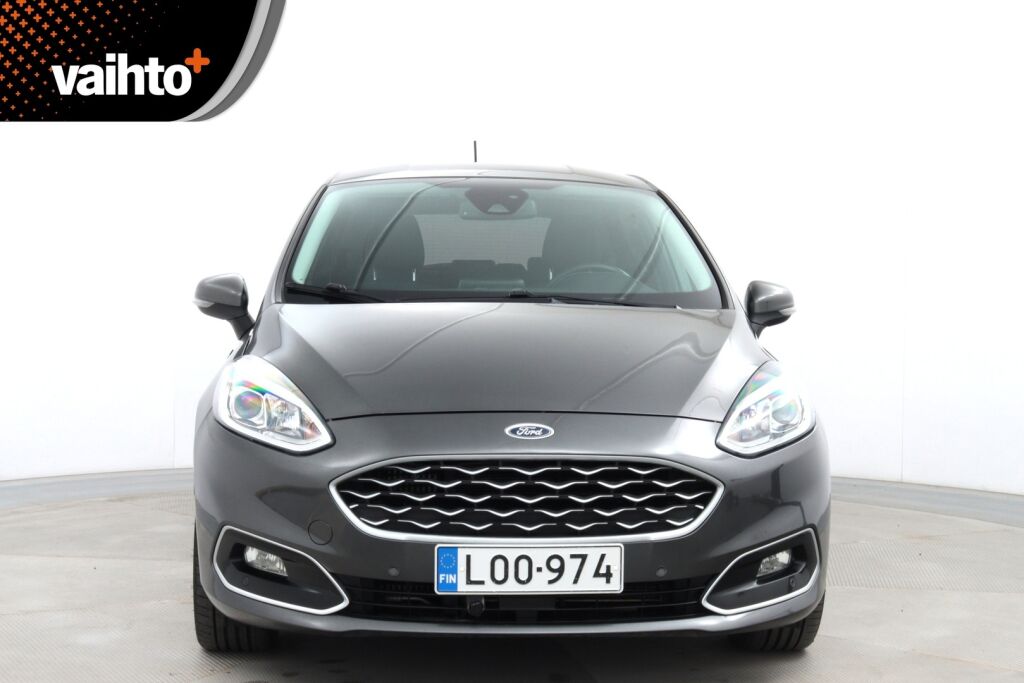Ford Fiesta 2018 1,0 EcoBoost 100hv A6 Vignale 5-ovinen / P.Kamera / Lämm. ratti / AppleCarPlay / Keyless Go / Jakohihna vaihdettu
