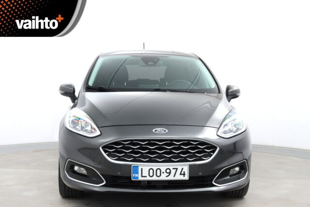 Ford Fiesta 2018 1,0 EcoBoost 100hv A6 Vignale 5-ovinen / P.Kamera / Lämm. ratti / AppleCarPlay / Keyless Go / Jakohihna vaihdettu
