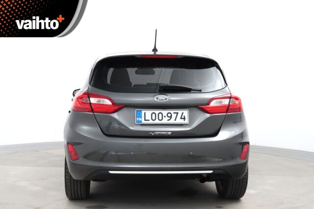 Ford Fiesta 2018 1,0 EcoBoost 100hv A6 Vignale 5-ovinen / P.Kamera / Lämm. ratti / AppleCarPlay / Keyless Go / Jakohihna vaihdettu