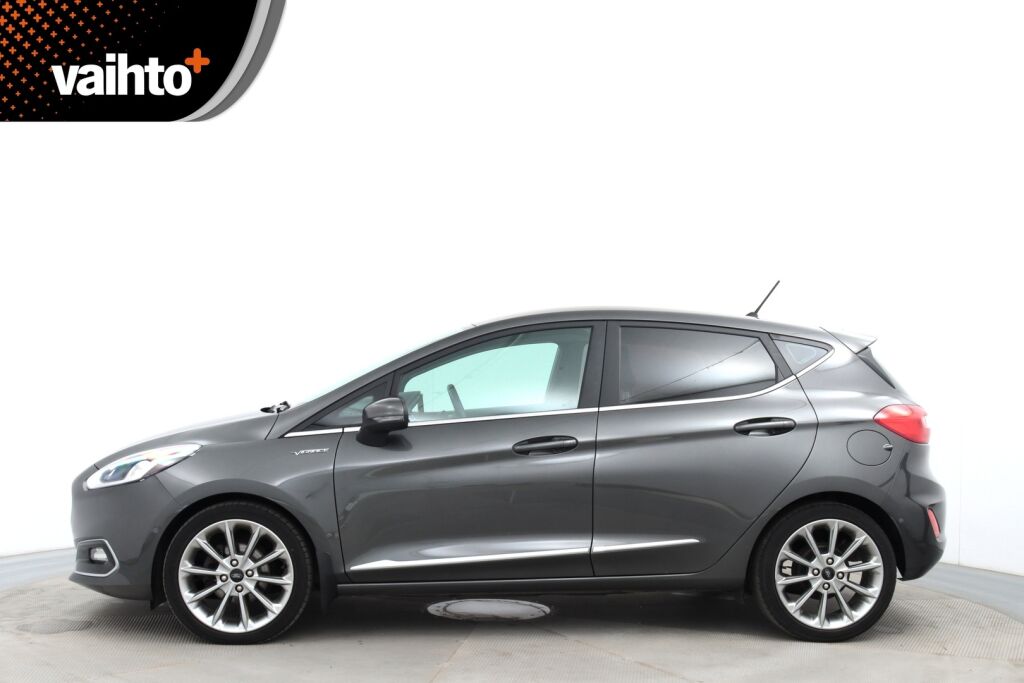 Ford Fiesta 2018 1,0 EcoBoost 100hv A6 Vignale 5-ovinen / P.Kamera / Lämm. ratti / AppleCarPlay / Keyless Go / Jakohihna vaihdettu