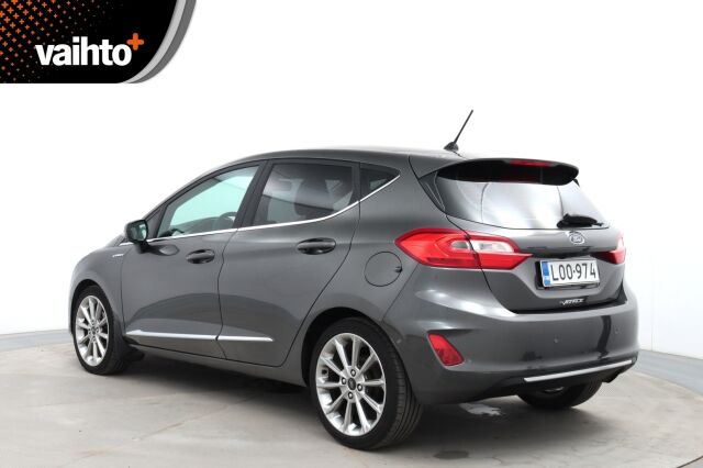 Ford Fiesta 2018 1,0 EcoBoost 100hv A6 Vignale 5-ovinen / P.Kamera / Lämm. ratti / AppleCarPlay / Keyless Go / Jakohihna vaihdettu
