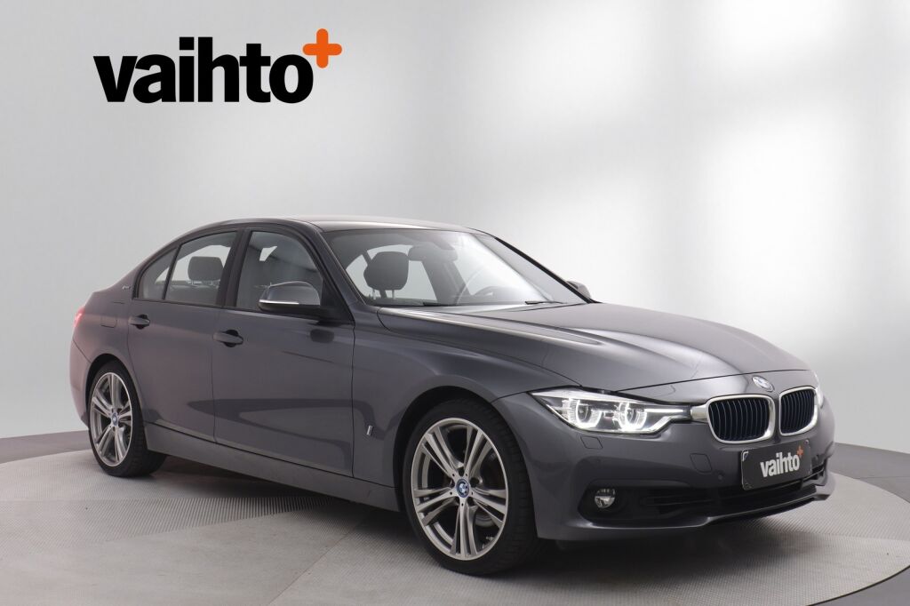 BMW 330 2018 F30 Sedan 330e A Business Exclusive / 1-om. Suomiauto / Sporttinahat / Prof. Navi / Tutkat / Kaukovaloavustin