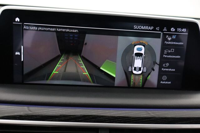 BMW 745 2020 G12 Sedan 745Le A xDrive / Super varusteet! M-Sport / Adap.vakkari / Panorama / HUD / 360°kamera / H&K / Ilmas.penkit / - RAHOITUS TÄHÄN AUTOON VAIN 3.99% - 