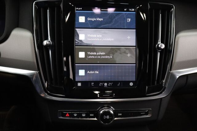 Volvo V90 2023 T6 AWD Long Range Plus Dark / 1-Om. Suomiauto / Merkkihuollettu / Pilot Assist / Harman Kardon / Muistipenkit / Nahkaverhoilu / Sähk. Koukku