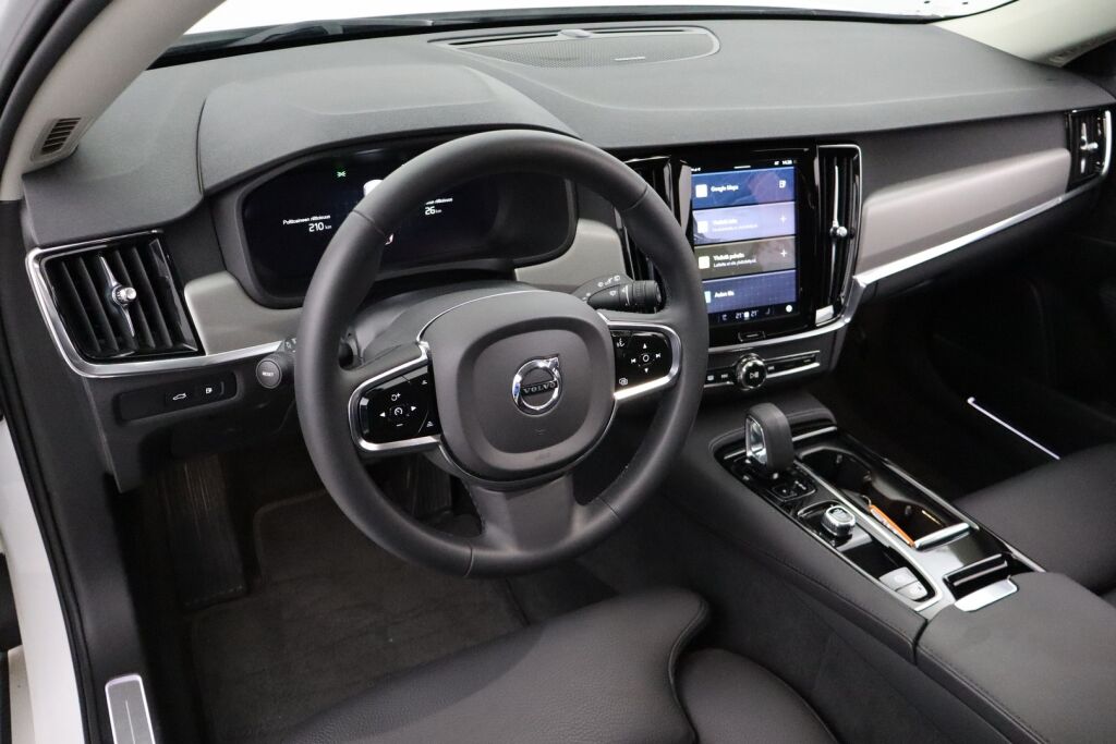 Volvo V90 2023 T6 AWD Long Range Plus Dark / 1-Om. Suomiauto / Merkkihuollettu / Pilot Assist / Harman Kardon / Muistipenkit / Nahkaverhoilu / Sähk. Koukku