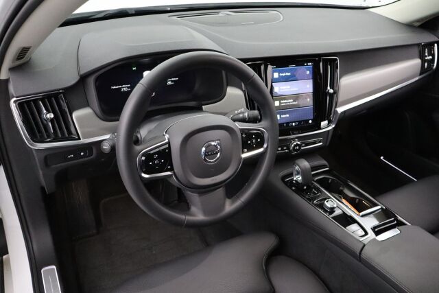 Volvo V90 2023 T6 AWD Long Range Plus Dark / 1-Om. Suomiauto / Merkkihuollettu / Pilot Assist / Harman Kardon / Muistipenkit / Nahkaverhoilu / Sähk. Koukku