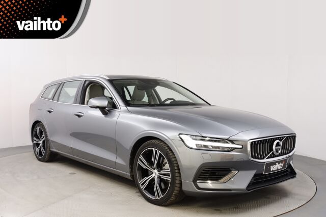 VOLVO V60 2021 T6 Recharge TwE AWD Inscription / Hieronta / ACC / Panoraama / Vetokoukku / Huippuvarusteilla - RAHOITUS TÄHÄN AUTOON VAIN 3.99% - 
