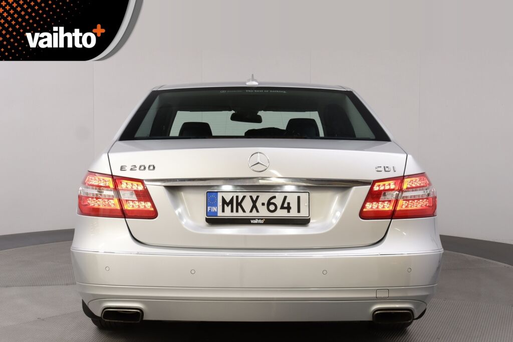 Mercedes-Benz E 2012 200 CDI BE A Premium Business / Webasto / ILS valot / Suomi-auto