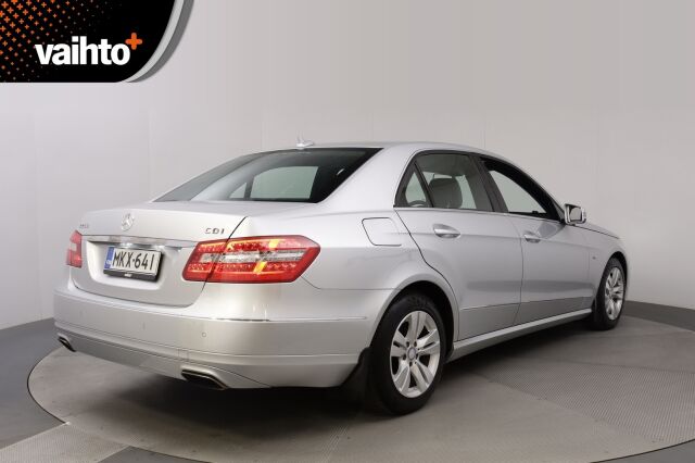 Mercedes-Benz E 2012 200 CDI BE A Premium Business / Webasto / ILS valot / Suomi-auto