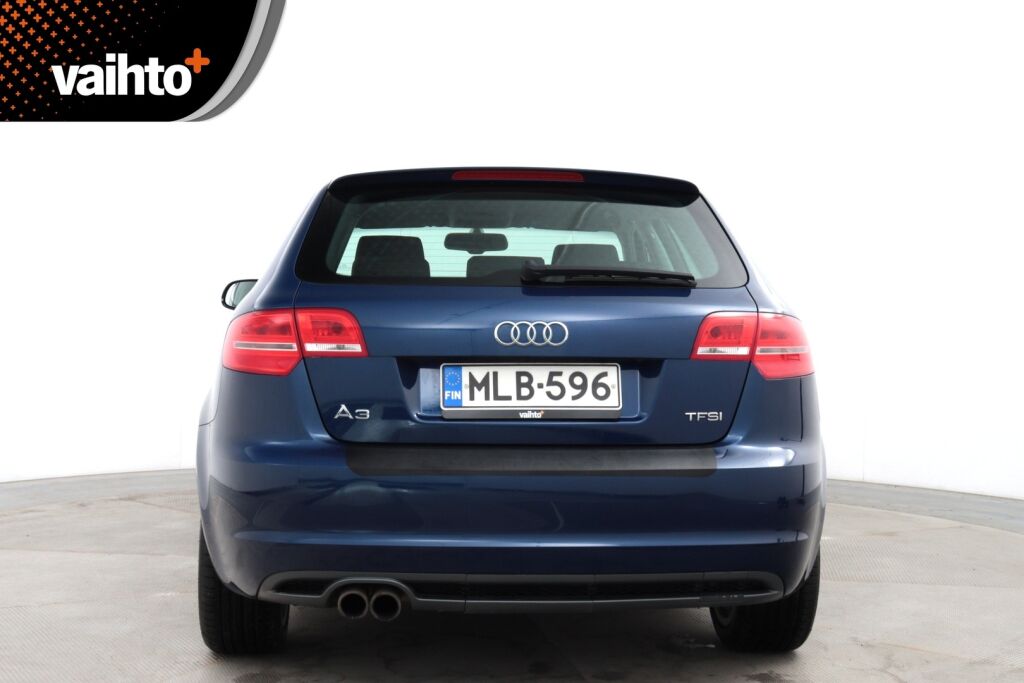 Audi A3 2012 Sportback Attraction S line Business Plus 1,4 TFSI 92 kW / SIISTI / Xenonit / Lohko.sisäp. / Aut.ilmastointi / Vakkari / Metalliväri