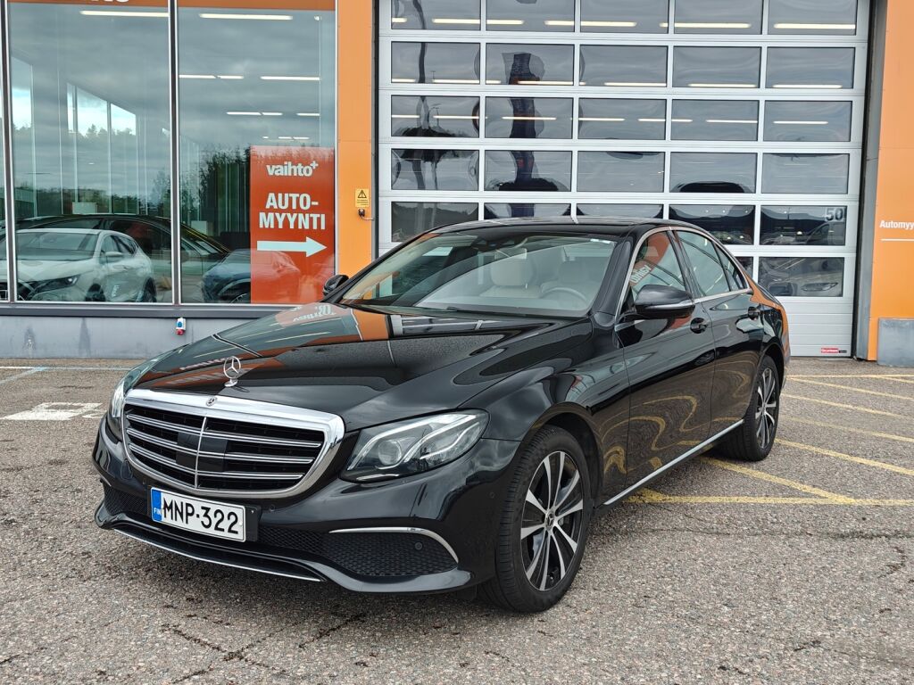 Mercedes-Benz E 2017 350 d A Business / Webasto / Adapt.vakkari / Ohjausavustin / BLIS / Multibeam / Navi / Nahkaverhoilu
