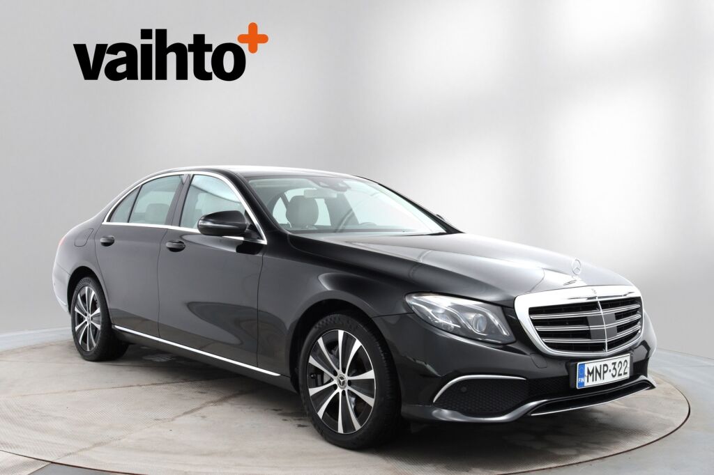 Mercedes-Benz E 2017 350 d A Business / Webasto / Adapt.vakkari / Ohjausavustin / BLIS / Multibeam / Navi / Nahkaverhoilu / Peruutuskamera
