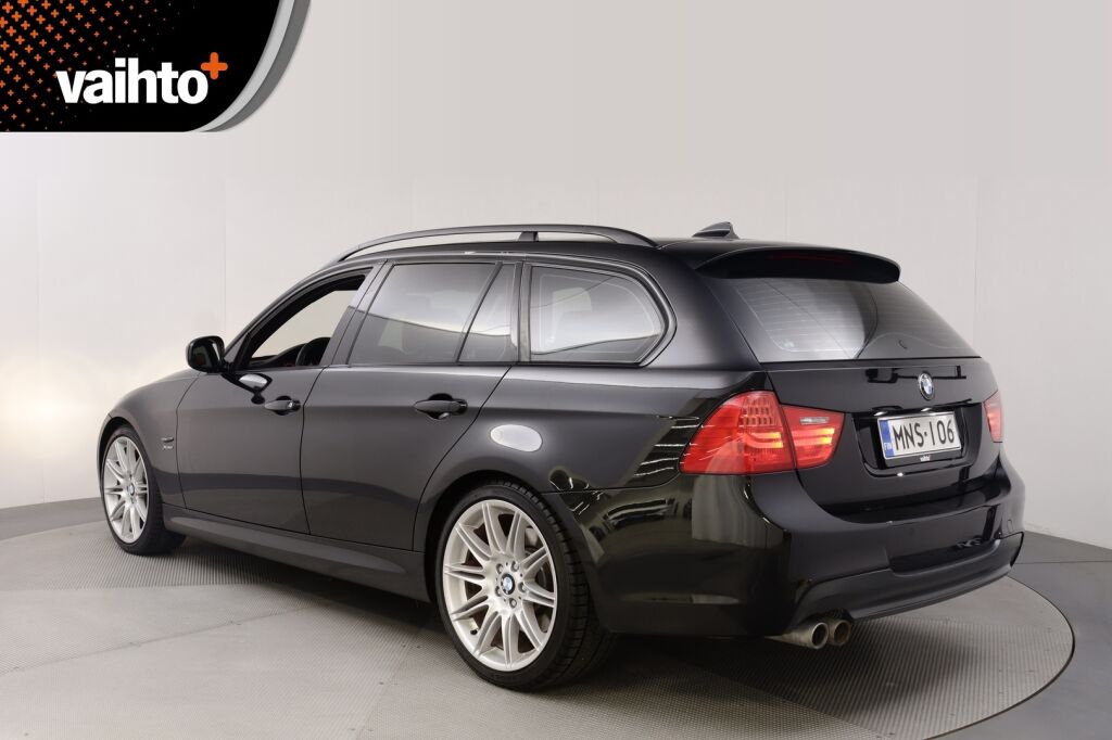 BMW 330 2009 A E91 Touring LCI M Sport / Panoraama / Nahkasisusta / Acc / Pro Navi / Individual Audio / Sähköpenkit / Hyvin huollettu