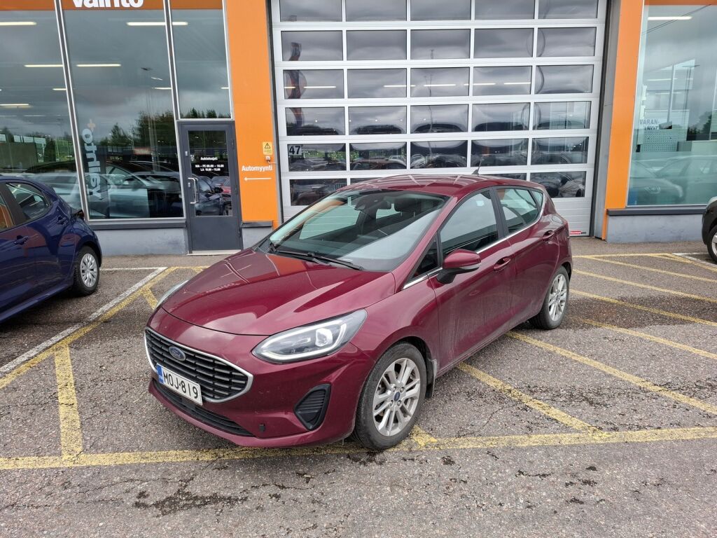 Ford Fiesta 2022 1.0 EcoBoost Hybrid (mHEV) 125hv A7 DCT Titanium 5-ovinen/Navi/Adapt.vakkari