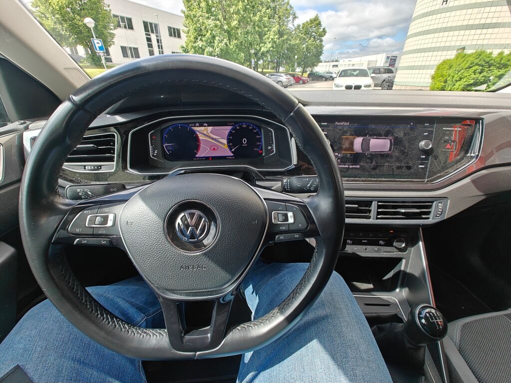 Volkswagen Polo 2020 Highline 1,0 TSI 70 kW (95 hv) / R-Line ulkopaketti / Black roof paketti / Led-paketti / ACC
