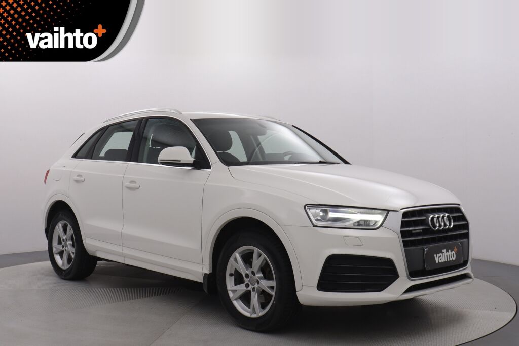 Audi Q3 2017 2,0 TDI clean diesel 110 kW quattro S tronic / Uudet kesärenkaat / Kuskin penkki sähköllä / Lohkolämmitin