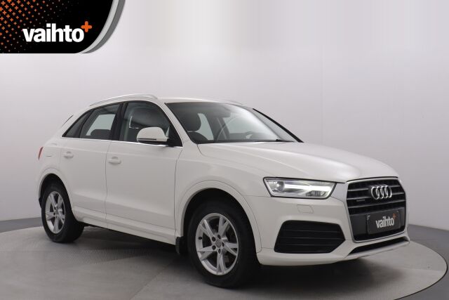 Audi Q3 2017 2,0 TDI clean diesel 110 kW quattro S tronic / Uudet kesärenkaat / Kuskin penkki sähköllä / Lohkolämmitin