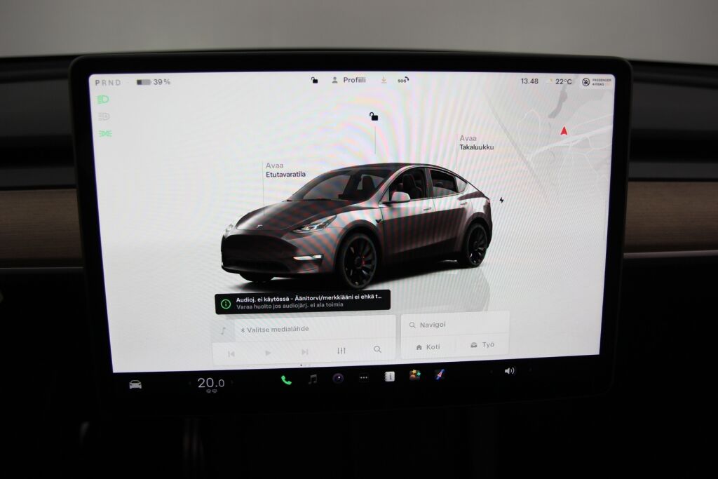 Tesla Model Y 2022 Performance / AMD Ryzen / Premium Audio / Vetokoukku