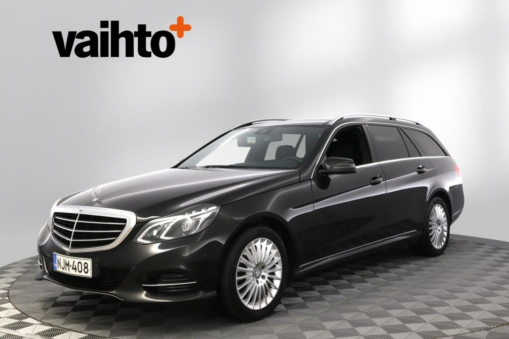 Mercedes-Benz E 2014 300 BlueTec Hybrid T A Premium Business / Webasto / Panoraama / Led-ajovalot / Sähköinen takaluukku