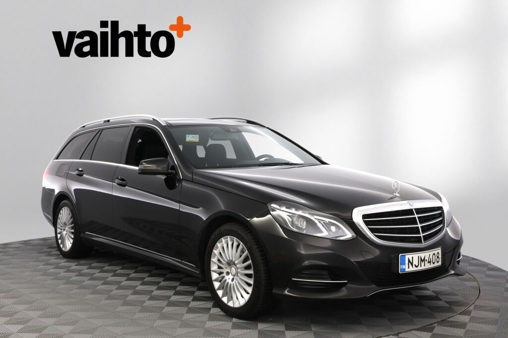 Mercedes-Benz E 2014 300 BlueTec Hybrid T A Premium Business / Webasto / Panoraama / Led-ajovalot / Sähköinen takaluukku