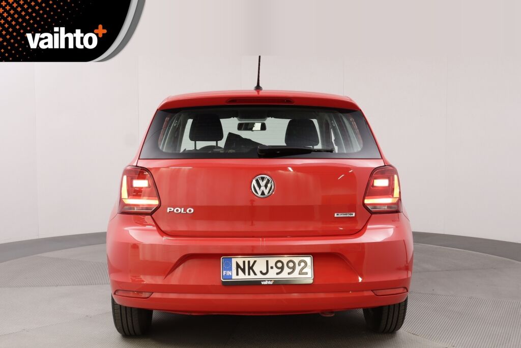 Volkswagen Polo 2016 Trendline 1,0 55 kW (75 hv) / Siisti ja pieniruokainen / Jakopää tehty 05-2025 / Kahdet renkaat