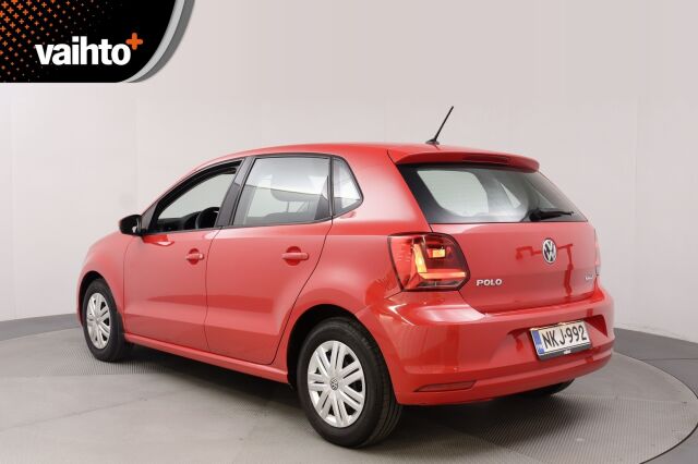 Volkswagen Polo 2016 Trendline 1,0 55 kW (75 hv) / Siisti ja pieniruokainen / Jakopää tehty 05-2025 / Kahdet renkaat