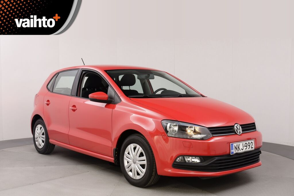 Volkswagen Polo 2016 Trendline 1,0 55 kW (75 hv) / Siisti ja pieniruokainen / Jakopää tehty 05-2025 / Kahdet renkaat