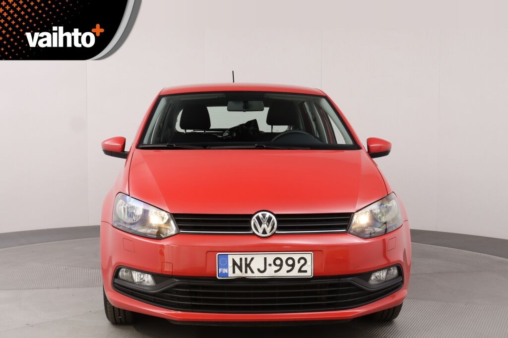 Volkswagen Polo 2016 Trendline 1,0 55 kW (75 hv) / Siisti ja pieniruokainen / Jakopää tehty 05-2025 / Kahdet renkaat