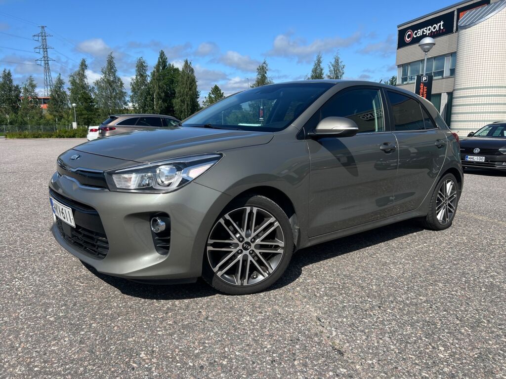 Kia Rio 2018 1,0 T-GDI ISG 120hv TX EcoDynamics / Kamera / Lohko / KeylessGo / CarPlay / Lämpöratti / Vakkari / Kaistavahti
