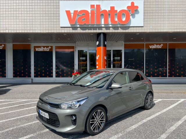 Kia Rio 2018 1,0 T-GDI ISG 120hv TX EcoDynamics / Kamera / Lohko / KeylessGo / CarPlay / Lämpöratti / Vakkari / Kaistavahti
