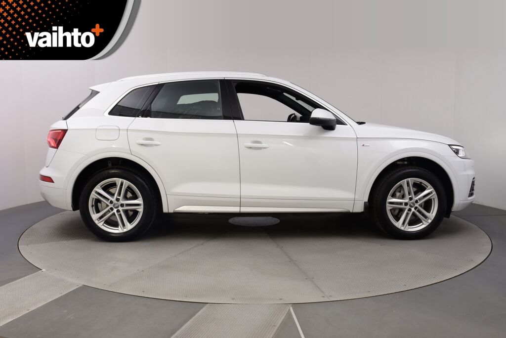 Audi Q5 2018 Business Sport 2,0 TDI 140 kW quattro S tronic S-Line / Webasto / Sähköpenkit / Vetokoukku / Suomiauto