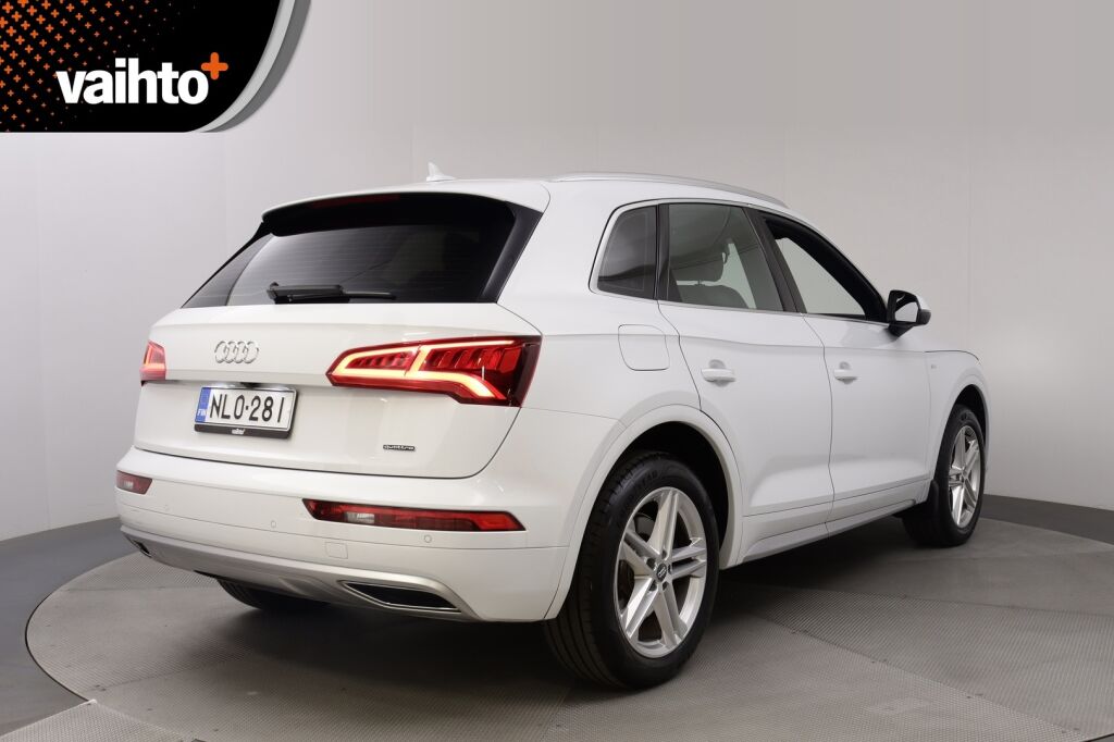Audi Q5 2018 Business Sport 2,0 TDI 140 kW quattro S tronic S-Line / Webasto / Sähköpenkit / Vetokoukku / Suomiauto