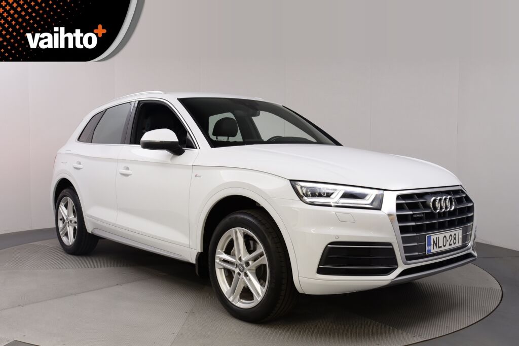 Audi Q5 2018 Business Sport 2,0 TDI 140 kW quattro S tronic S-Line / Webasto / Sähköpenkit / Vetokoukku / Suomiauto