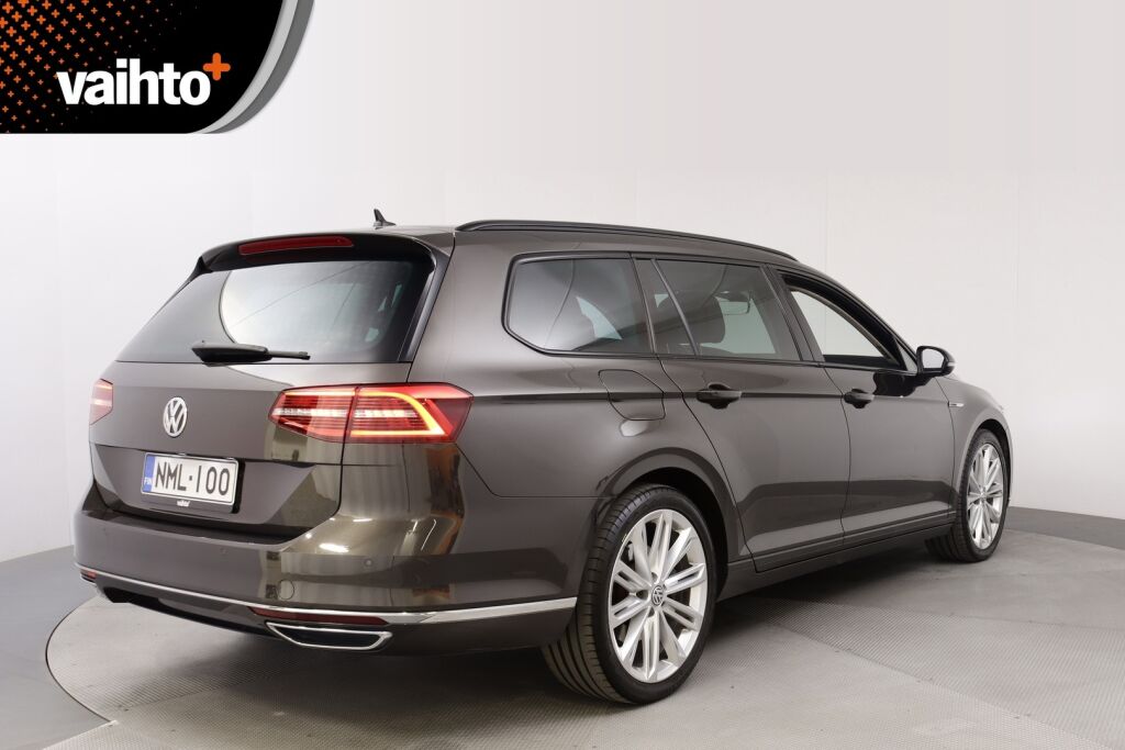 Volkswagen Passat 2016 Variant Highline 2,0 TDI Biturbo 176 kW (240 hv) 4MOTION DSG / 360 kamera / Digimittaristo / Nahkasisusta / Vetokoukku / Lohkolämmitin