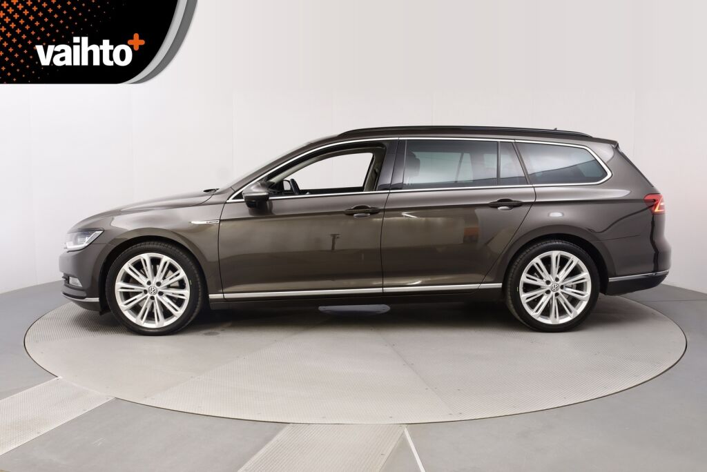 Volkswagen Passat 2016 Variant Highline 2,0 TDI Biturbo 176 kW (240 hv) 4MOTION DSG / 360 kamera / Digimittaristo / Nahkasisusta / Vetokoukku / Lohkolämmitin