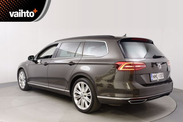 Volkswagen Passat 2016 Variant Highline 2,0 TDI Biturbo 176 kW (240 hv) 4MOTION DSG / 360 kamera / Digimittaristo / Nahkasisusta / Vetokoukku / Lohkolämmitin