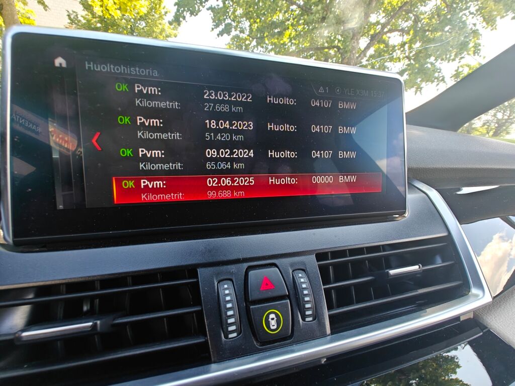 BMW 225 2020 F45 Active Tourer 225xe A M Sport / Harman Kardon / ACC / HUD /  Led-ajovalot