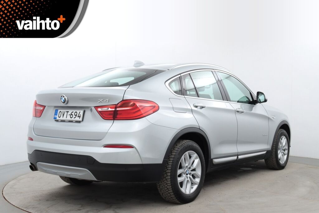 BMW X4 2017 F26 xDrive20d A Business xLine / 1-Om. Suomiauto / Nahkaverhoilu / M Sport Ratti