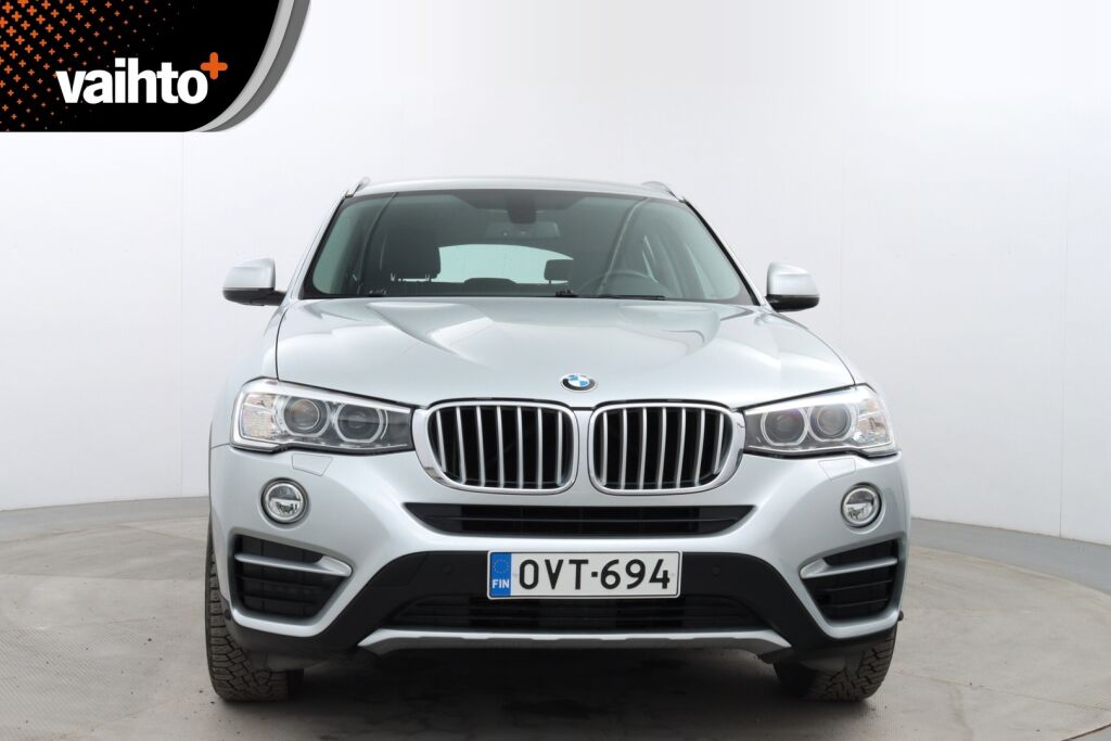 BMW X4 2017 F26 xDrive20d A Business xLine / 1-Om. Suomiauto / Nahkaverhoilu / M Sport Ratti