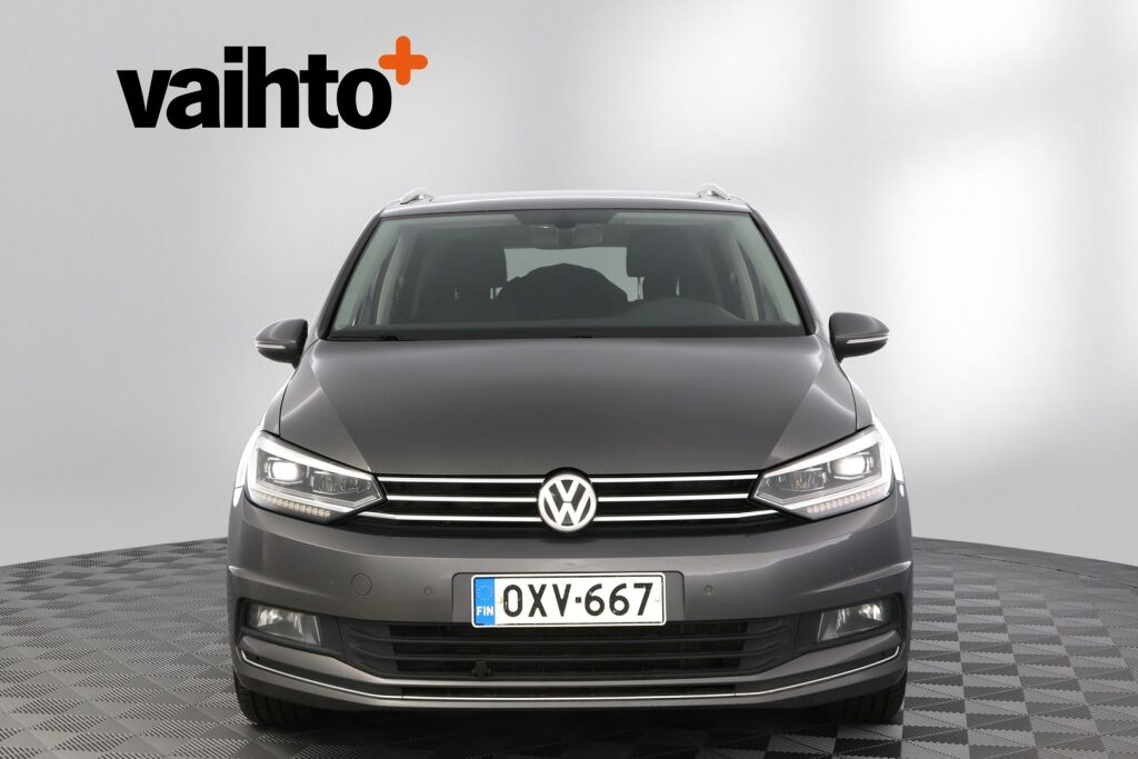 Volkswagen Touran 2016 Highline 2,0 TDI 110 kW (150 hv) DSG-automaatti / 7-Paikkainen/ Panoraama/ Adaptiivinen vakionopeussäädin/ Kamera
