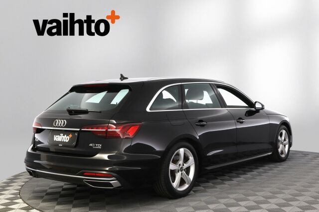 Audi A4 2022 Avant Business 40 TDI 150 kW MHEV quattro S tronic / Adapt. vakkari / P. kamera / Digimittaristo /