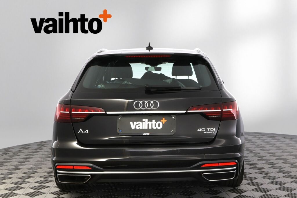 Audi A4 2022 Avant Business 40 TDI 150 kW MHEV quattro S tronic / Adapt. vakkari / P. kamera / Digimittaristo /