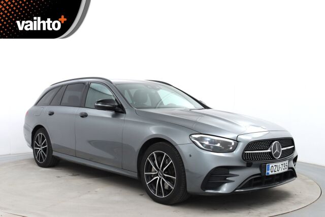 Mercedes-Benz E 2021 300 de T A Business AMG Edition EQ Power / ALV / Adap.vakkari / Burmester / BLIS / Widescreen / Sähkökoukku ja luukku /