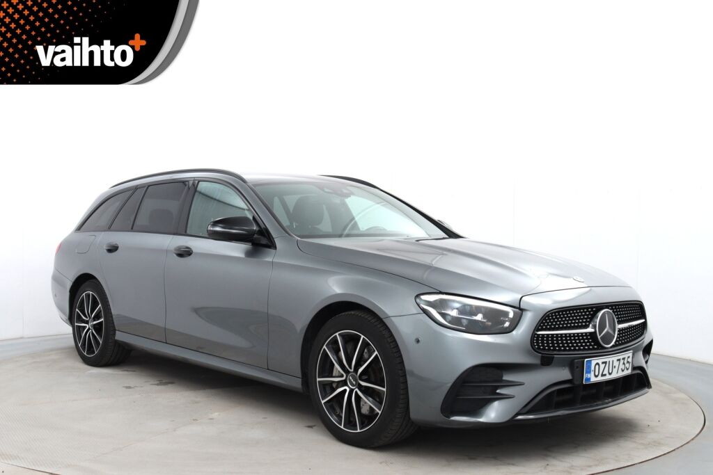 Mercedes-Benz E 2021 300 de T A Business AMG Edition EQ Power / ALV / Adap.vakkari / Burmester / BLIS / Widescreen / Sähkökoukku ja luukku /