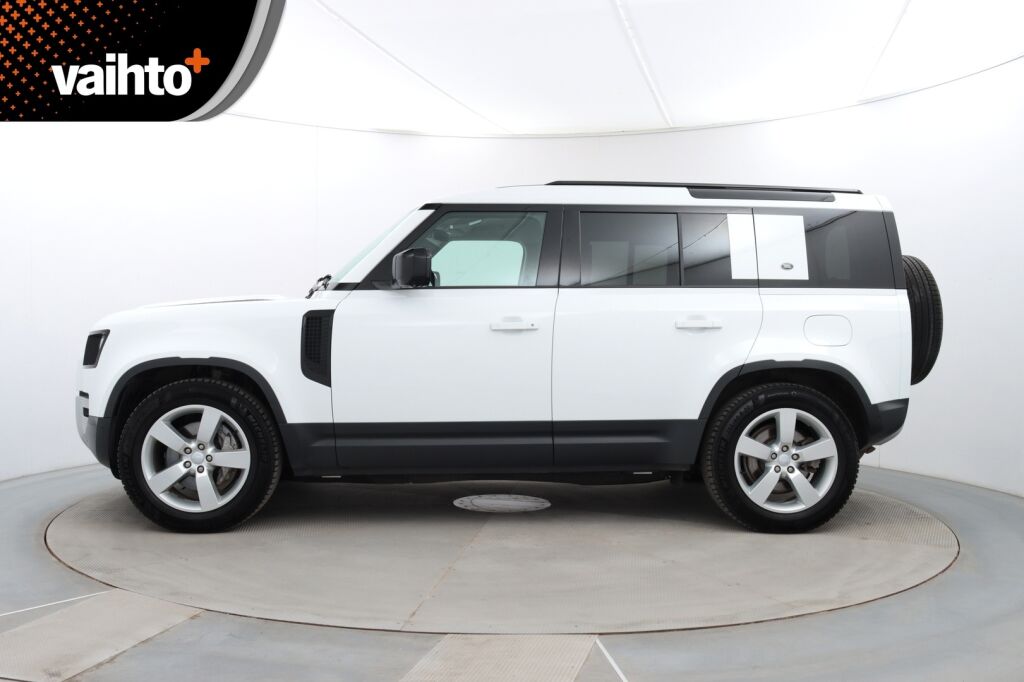 Land Rover Defender 2023 110 P400e Plug-in Hybrid SE 23,5MY / Matrix LED / Meridian® / Navi / Lämmitettävä ohjauspyörä / Webasto